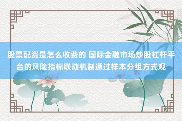 股票配资是怎么收费的 国际金融市场炒股杠杆平台的风险指标联动机制通过样本分组方式观